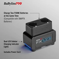 Babyliss FXONE Dual Battery Charger, FXC2B