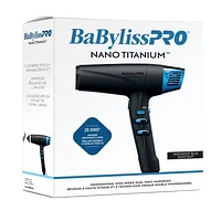 BaBylissPRO Nano Titanium Dual Ionic High-Speed Hairdryer (Midnight Blue),BNTMB9100C