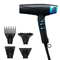 BaBylissPRO Nano Titanium Dual Ionic High-Speed Hairdryer (Midnight Blue),BNTMB9100C