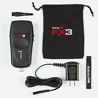 Corded/Cordless High-Speed Double Foil Shaver, FXX3SB