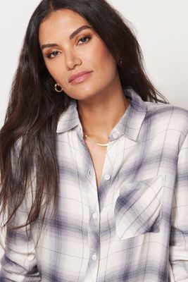 Hunter Sterling Plaid Button Down