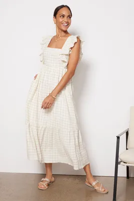 Mae Windowpane Dress