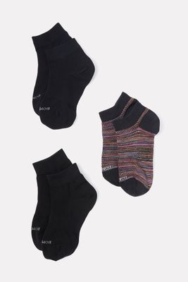 Space Dye 3 Pack Lightweight Ankle Socks
