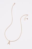 Cameron Initial Snake Chain Necklace