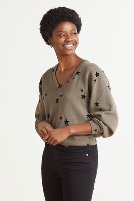 Star Pullover Sweatshirt