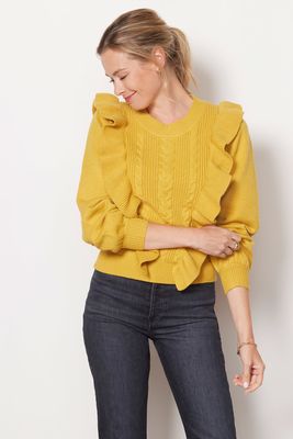 Lily Ruffle Pullover