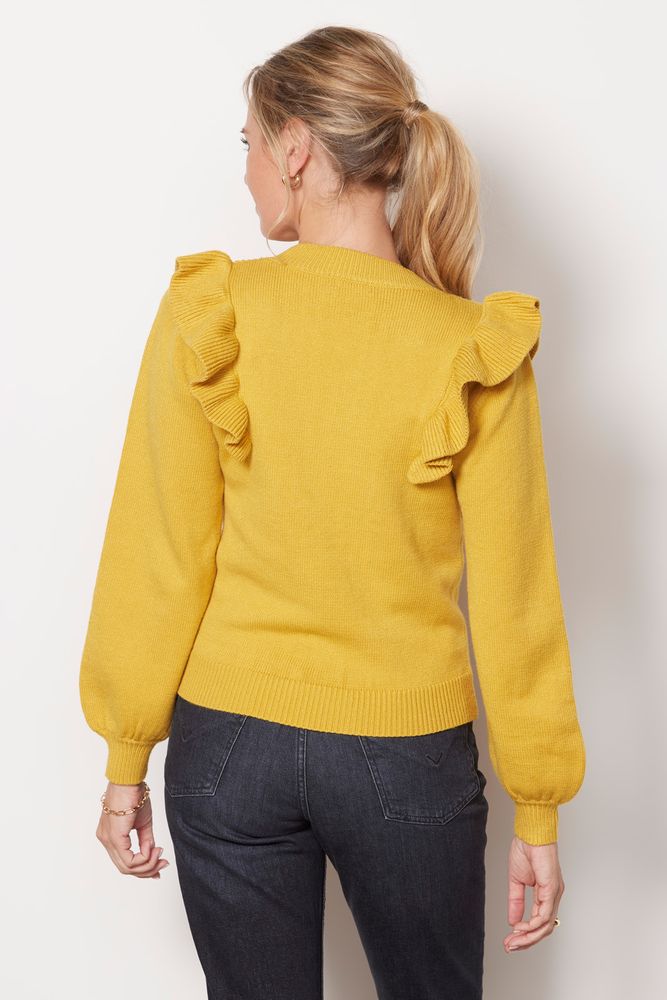 Lily Ruffle Pullover