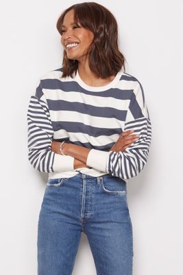 Fara Mixed Stripe Pullover