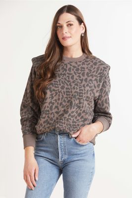 Kirsten Leopard Sweatshirt