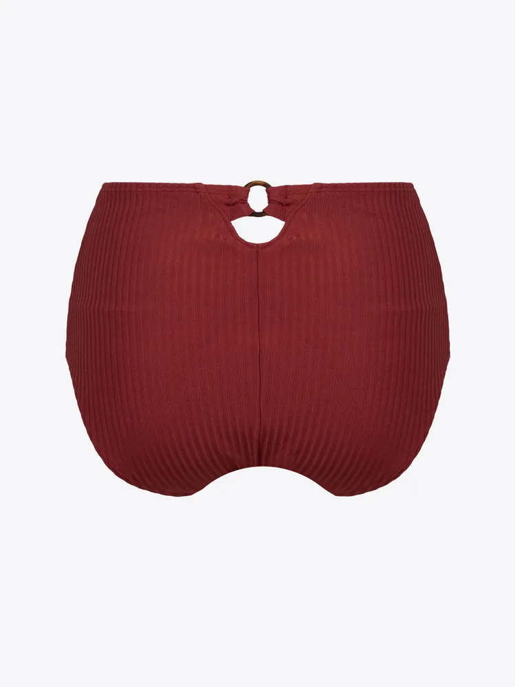 Rachel High Waist Tai Bikini Bottom