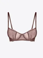 Rose Balconette Bra