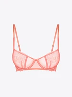 Rose Balconette Bra