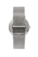 Slim Vintage - Silver Case/Sapphire Dial SS Mesh