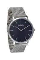 Slim Vintage - Silver Case/Sapphire Dial SS Mesh