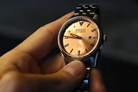 Dakota Copper - SS Case, Copper Dial and Back, SS Band