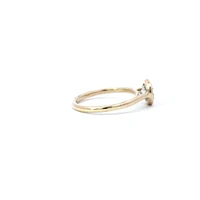 14K Lab Grown 1.01 Carat  Bezel Setting Diamond Ring - Gold / 1.00 Weight