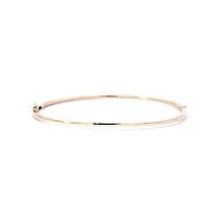 14K Yellow Gold Diamond Bangle