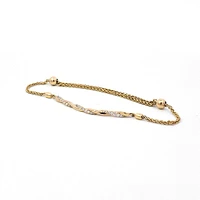 14K Yellow Gold Diamond Bracelet