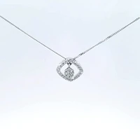 10K Gold cttw Diamond Pendant