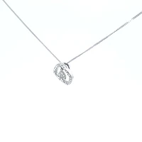 10K Gold cttw Diamond Pendant