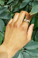 14K Yellow Gold 0.31cttw Diamond Cut Away Pave Ring