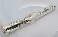 Silver-Plated Baptism Certificate Tube