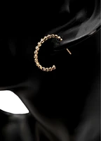 14K Yellow Gold cttw Diamond Earrings
