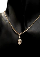 14K Yellow Gold 0.70 cttw Diamond Pendant