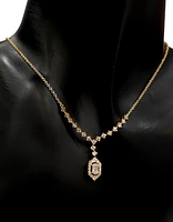 14K Yellow Gold 0.70 cttw Diamond Pendant