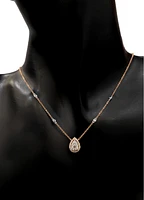 14K Rose Gold 0.33 cttw Diamond Pendant