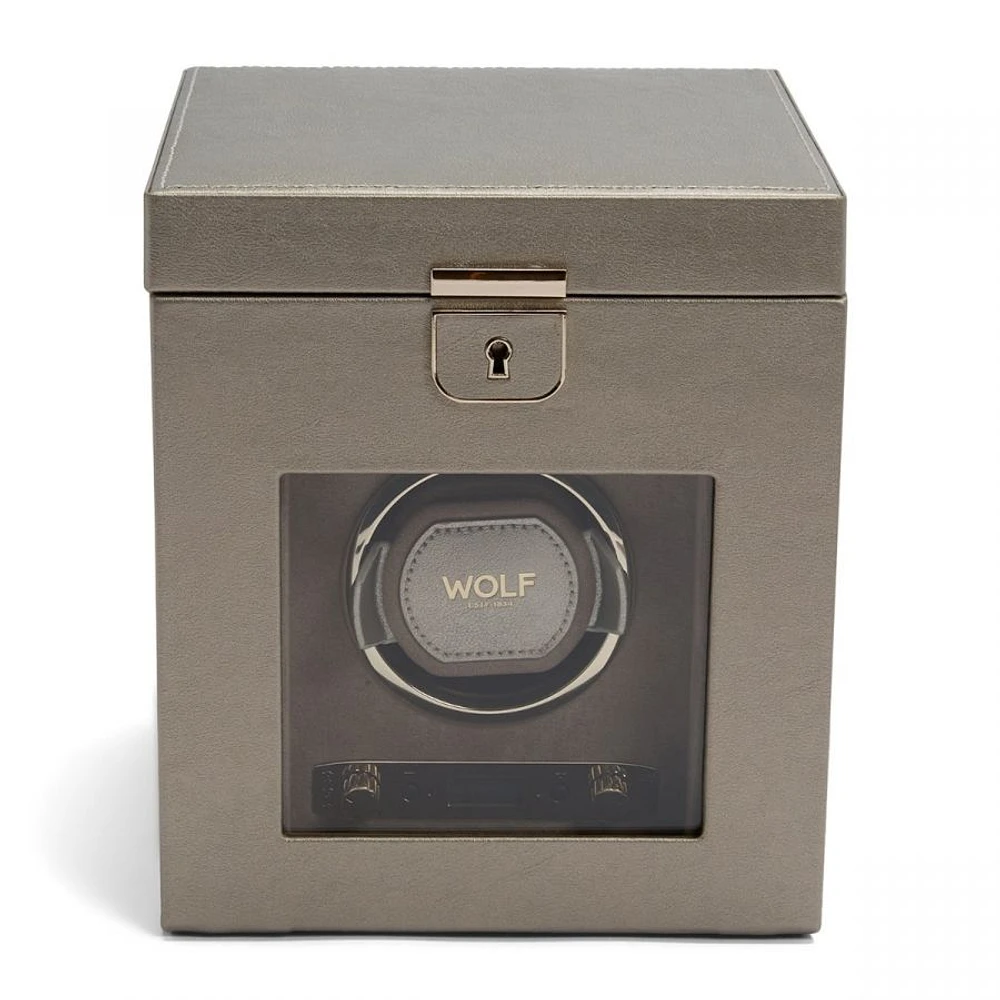 Palermo Single Watch Winder with Jewelry Storage