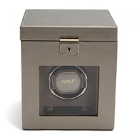 Palermo Single Watch Winder with Jewelry Storage