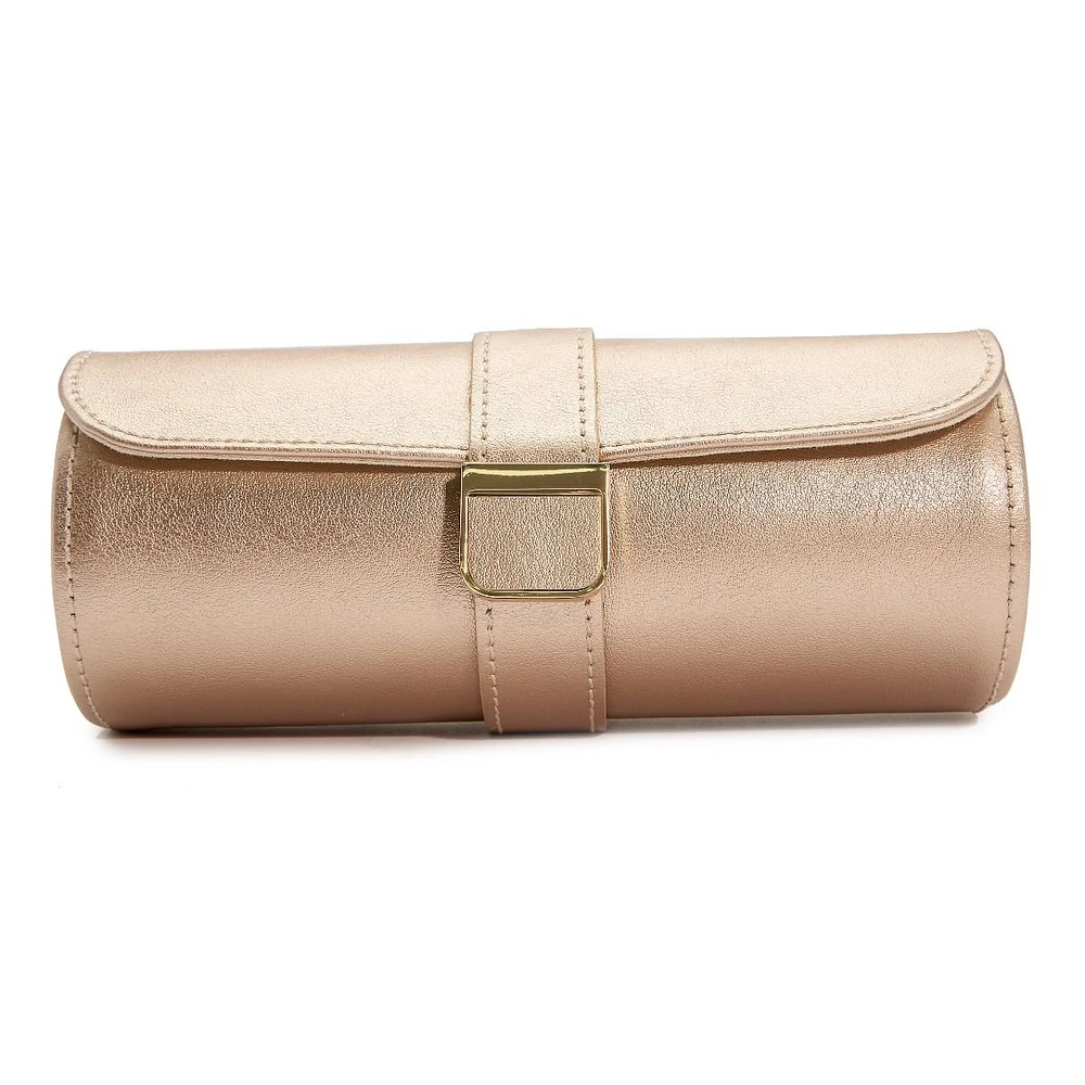 Palermo Double Watch Roll with Jewelry Pouch