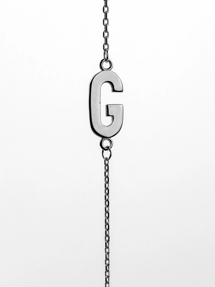 10K Initial Pendant - Letter A / Gold