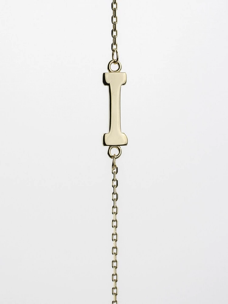 10K Initial Pendant - Letter A / Gold