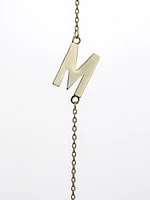 10K Initial Pendant - Letter A / Gold