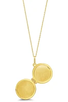 10K Yellow Gold Round Locket