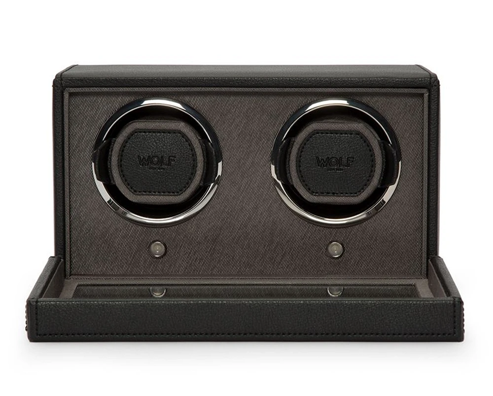 Cub Double Watch Winder with Cover