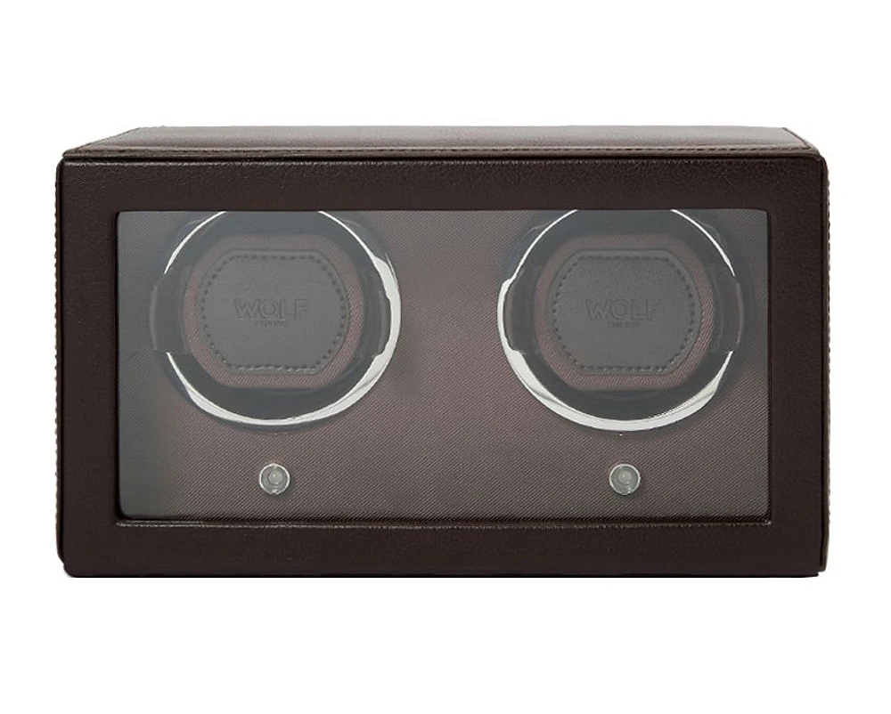 Cub Double Watch Winder with Cover