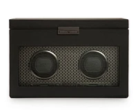 Axis Double Watch Winder with Storage 