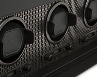 Axis Triple Watch Winder with Storage 