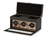 Axis Triple Watch Winder with Storage 