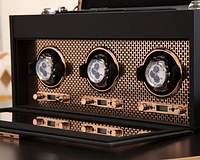 Axis Triple Watch Winder with Storage 