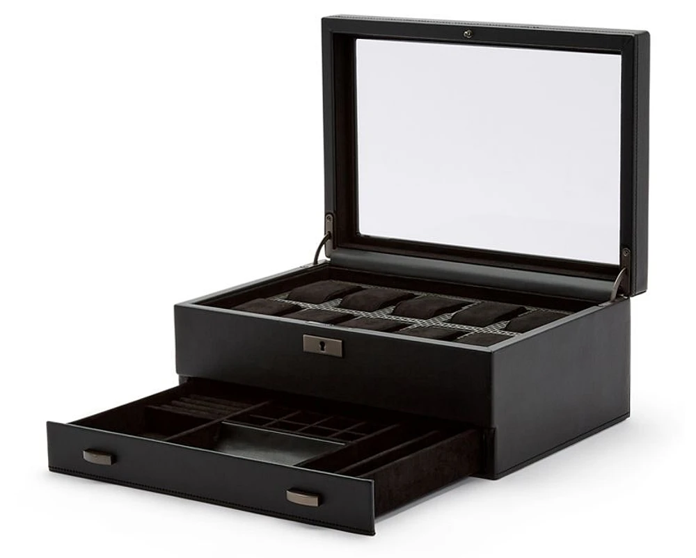 Axis 10 Piece Watch Box with Drawer 