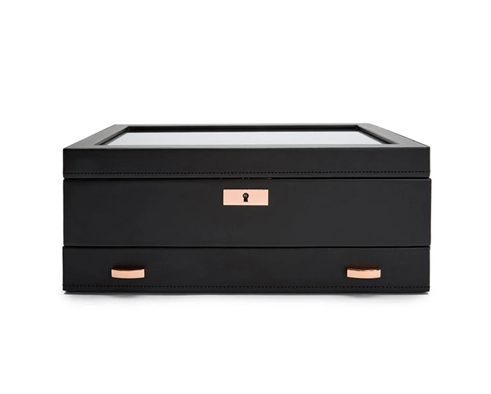 Axis 10 Piece Watch Box with Drawer 