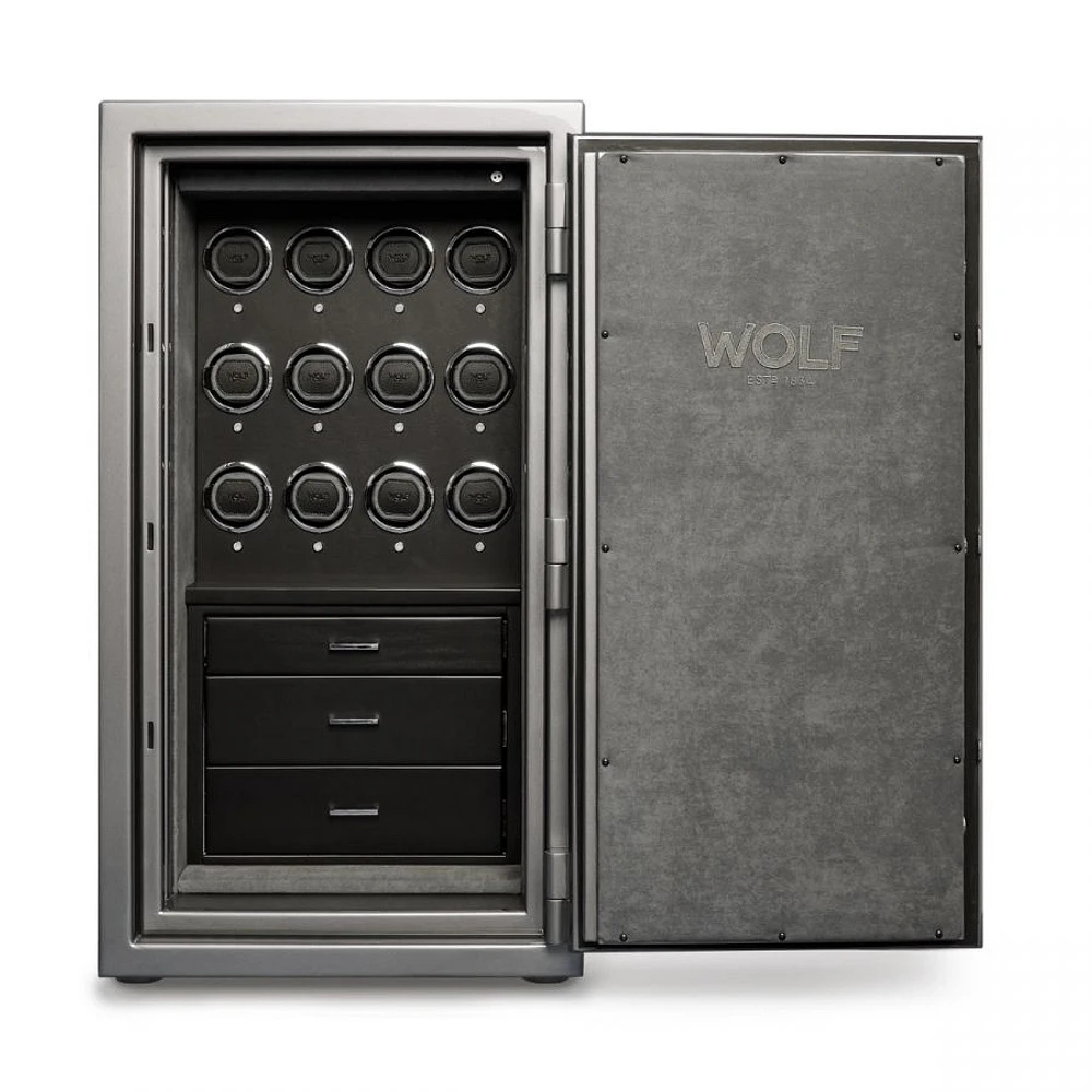 Atlas 12 Piece Winder Safe - Onyx