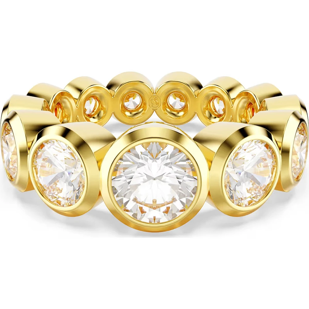 Swarovski - Imber ring, Mixed round cuts, White, Gold-tone plated 5705476