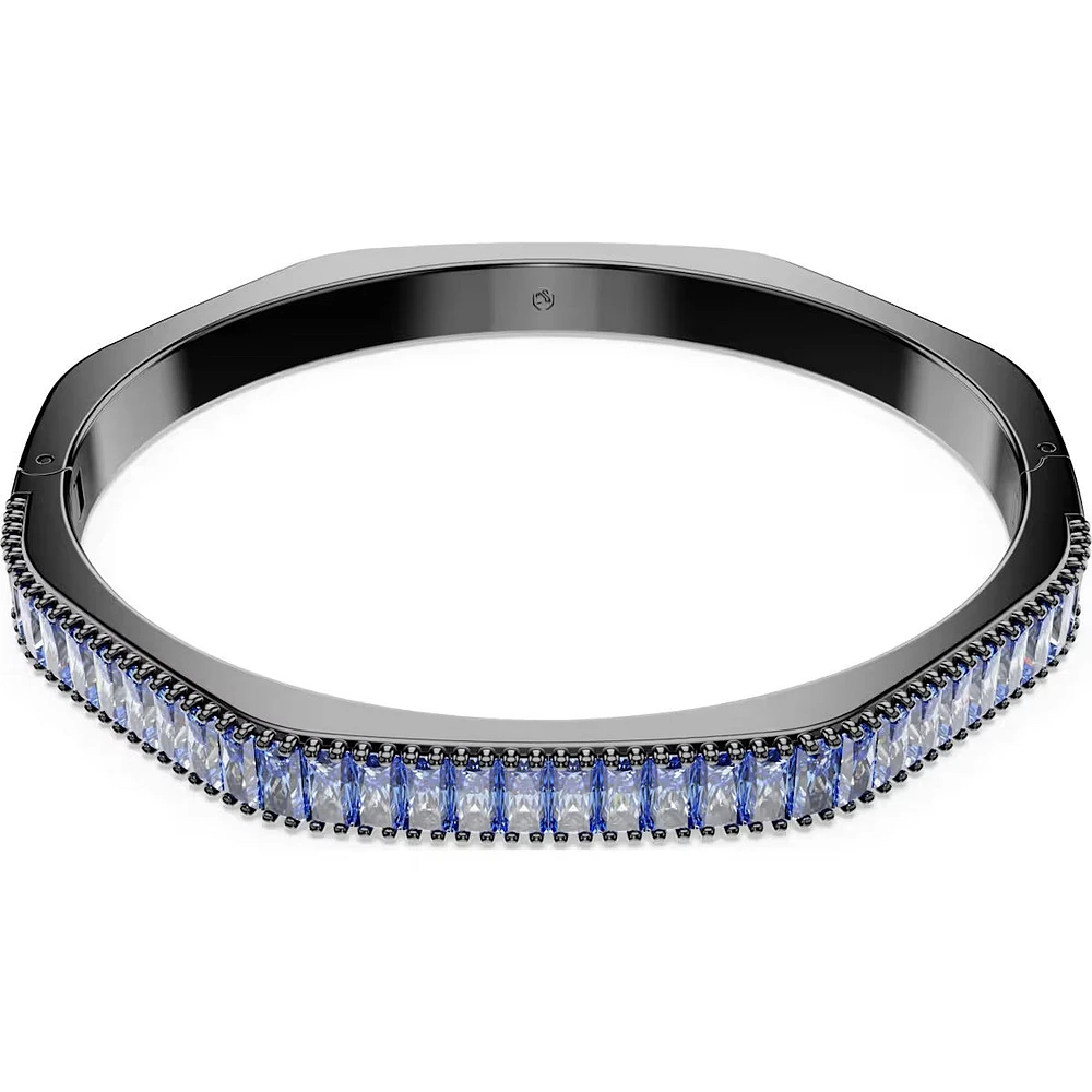 Swarovski - Matrix bangle, Baguette cut, Blue