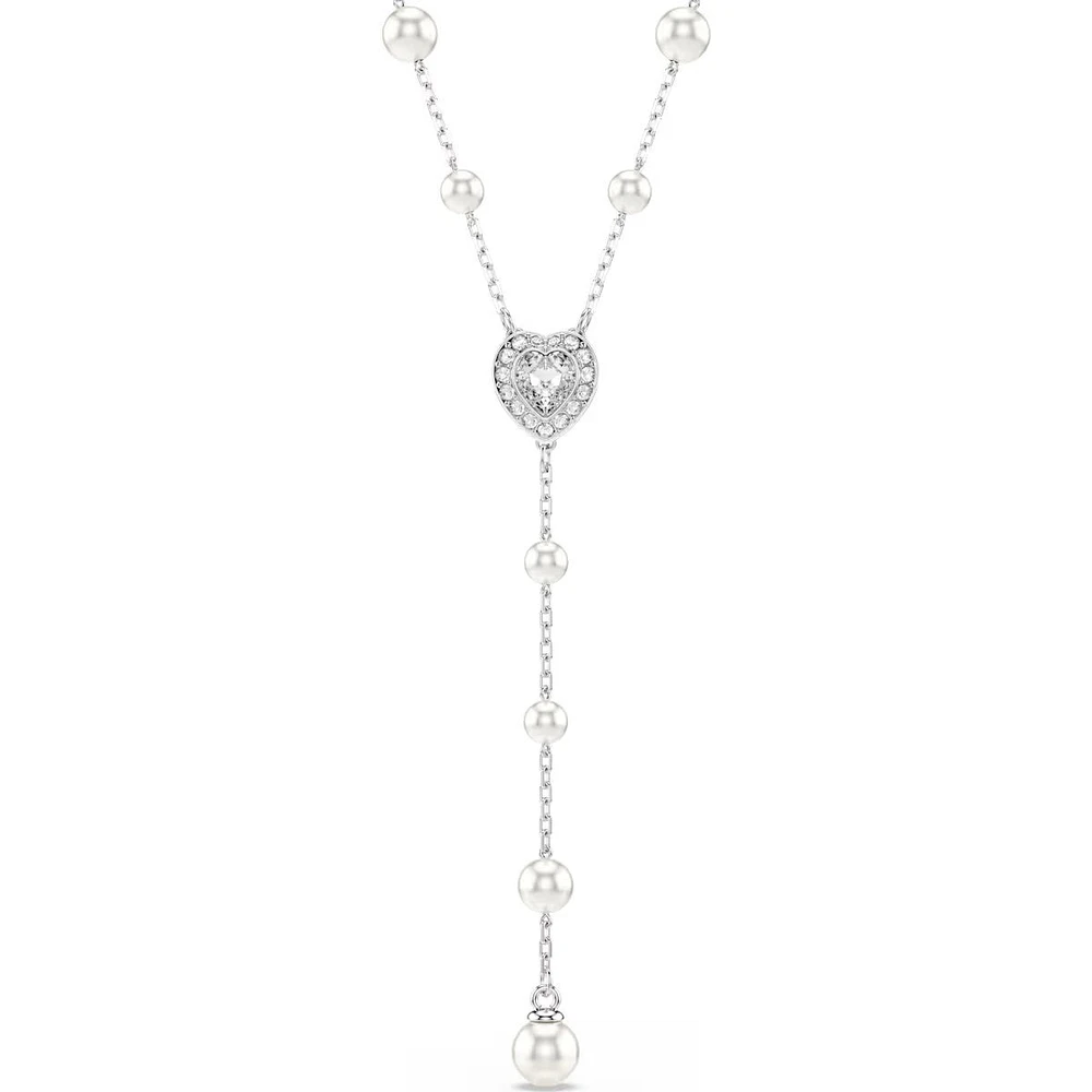 Swarovski - Ariana Grande's SS25 CAPSULE: Pearl "Y" Necklace - 5720855