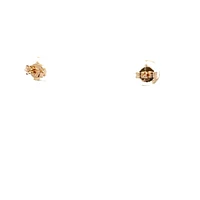 10K Yellow Gold 0.30cttw Lab Grown Diamond Earrings